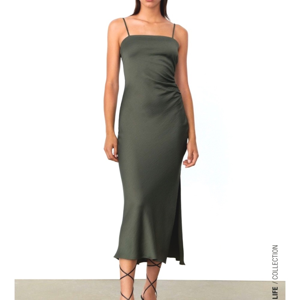 ZARA Satin Dress